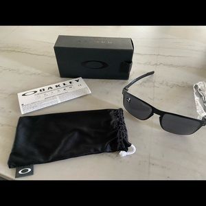 Oakley sunglasses Holbrook metal Mtt black with grey